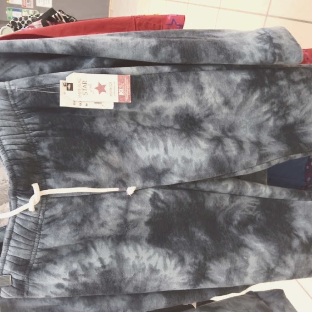 Gray Tie-Dye Zip-Up Hoodie